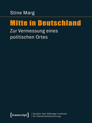 cover image of Mitte in Deutschland